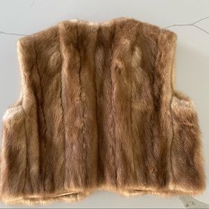 Vintage Fur Vest